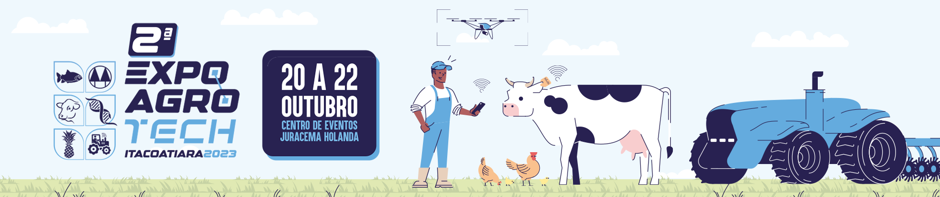 Banner do 2º Itacoatiara Expoagro Tech