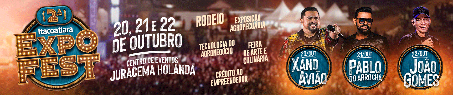 Banner do 2º Itacoatiara Expofest